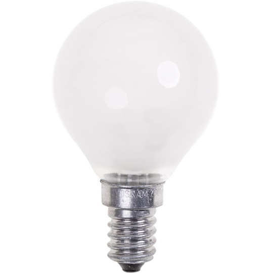 Light Bulb E14 (thin) Ball CLASSIC Dimmable 60W 660lm Frosted-E