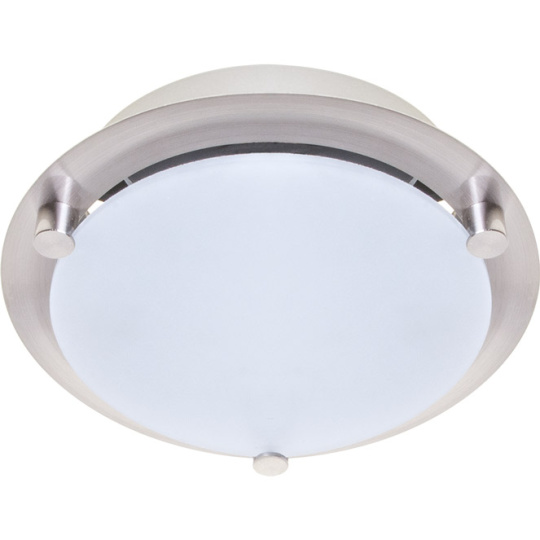 Plafond LARGO small 1xG9 H.4,5xD.16,5cm Satin Nickel