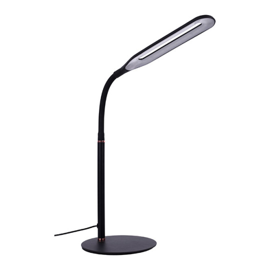 Candeeiro de mesa OFFICE 5W LED 4000K Alt.61xD.15cm preto