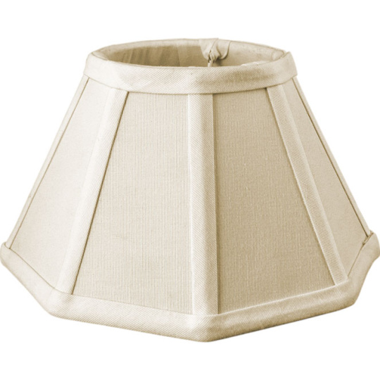 Lampshade UCRANIANO round & conic with fitting E14 H.12xD.22cm White