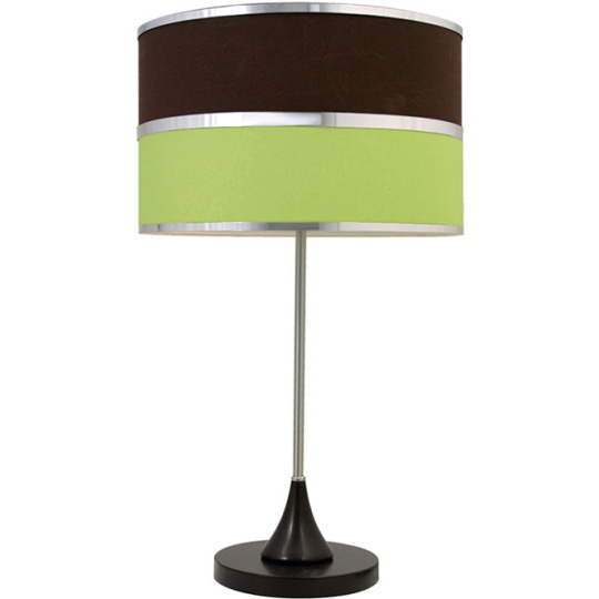 Table Lamp OLGA medium 1xE27 H.31xD.35cm Green/Brown
