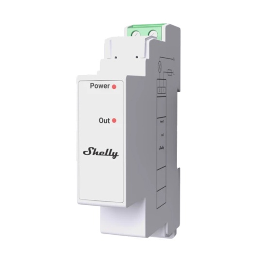 Shelly Pro 3EM Switch Add-on — Relay module for Shelly Pro 3EM, DIN rail