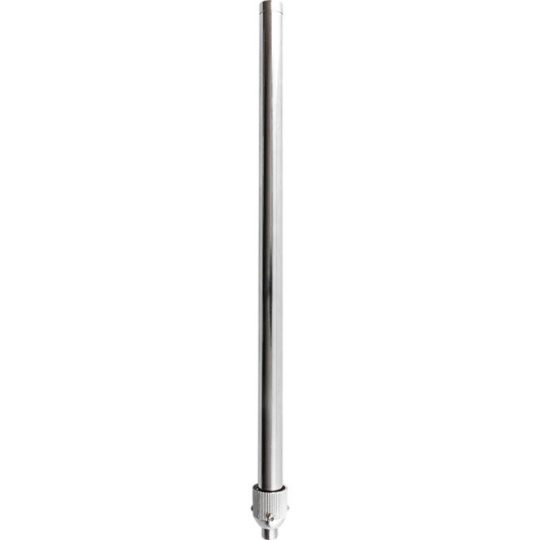 Extendable pipe L.30cm, in chrome iron