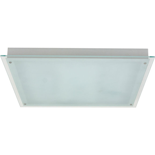 Plafond MALAQUITE quadrado 4xG11 PL C.69xL.69xAlt.6cm Cinzento