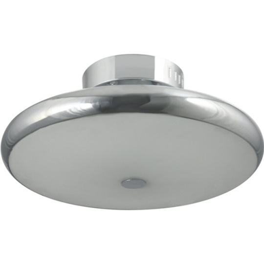 Plafond JANDIRA round 1xG10q T5 circ.+1x32WG10q (T5 circ.) H.15xD.48cm Chrome